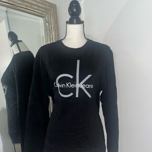 Calvin Klein Black Sweatshirt for Women